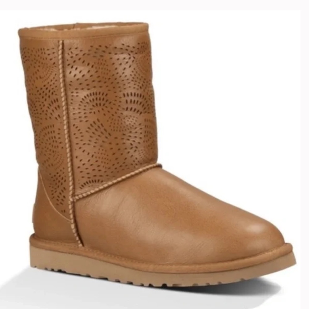 Lasercut Accent Leather Uggs